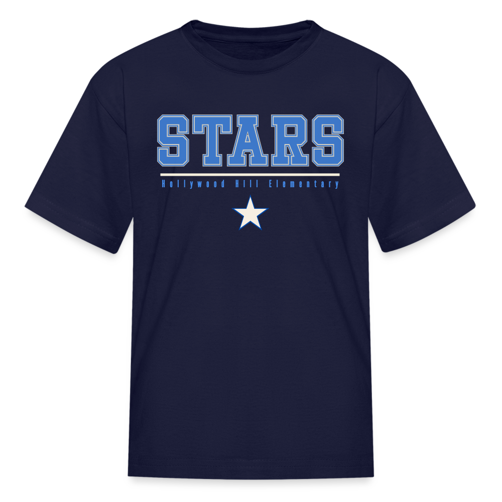 STARS UNDERLINED Kids' T-Shirt - navy