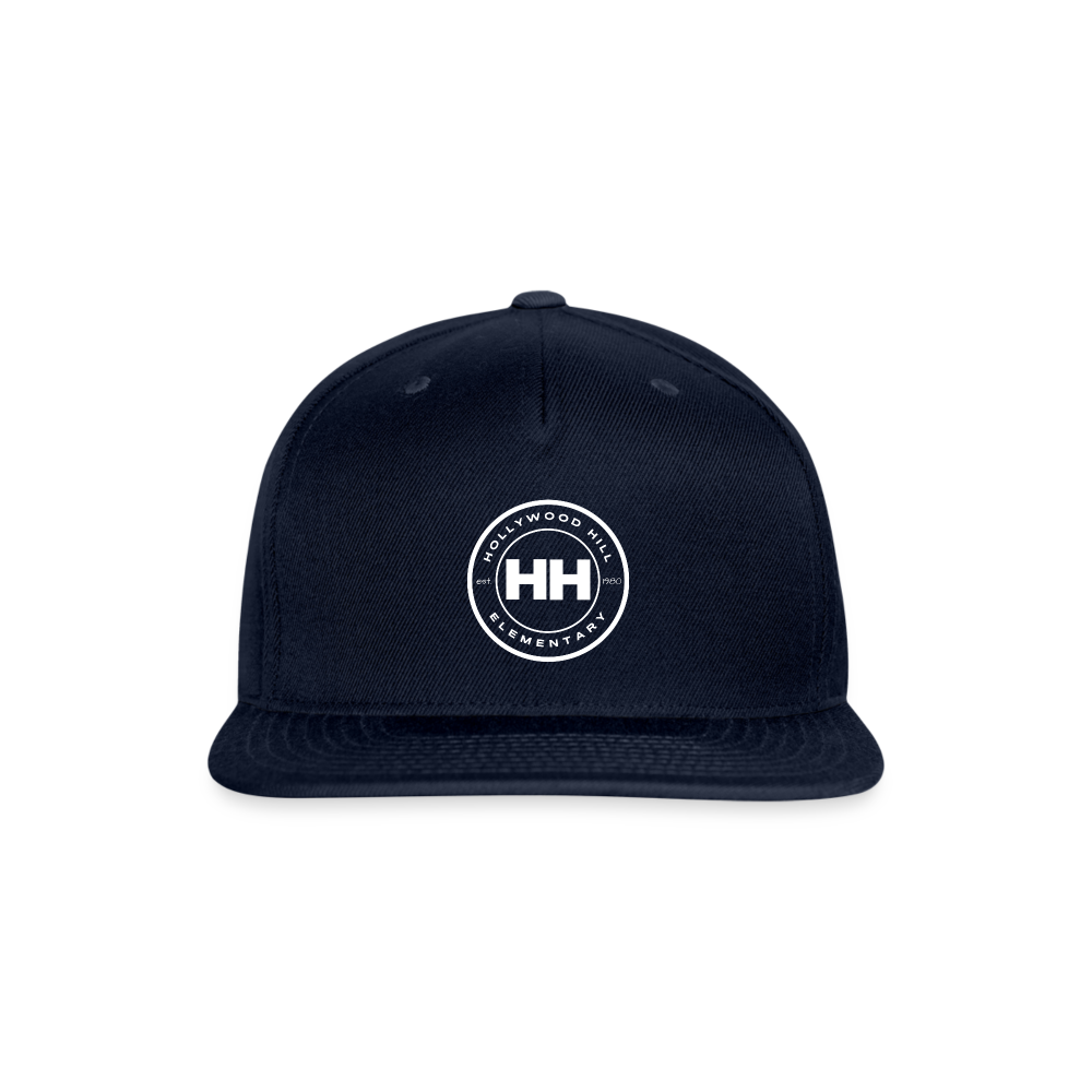 HH MONO Snapback Baseball Cap - navy
