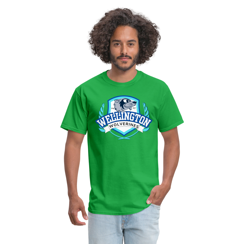 GRADE COLORS IN ADULT SIZING Classic T-Shirt - bright green