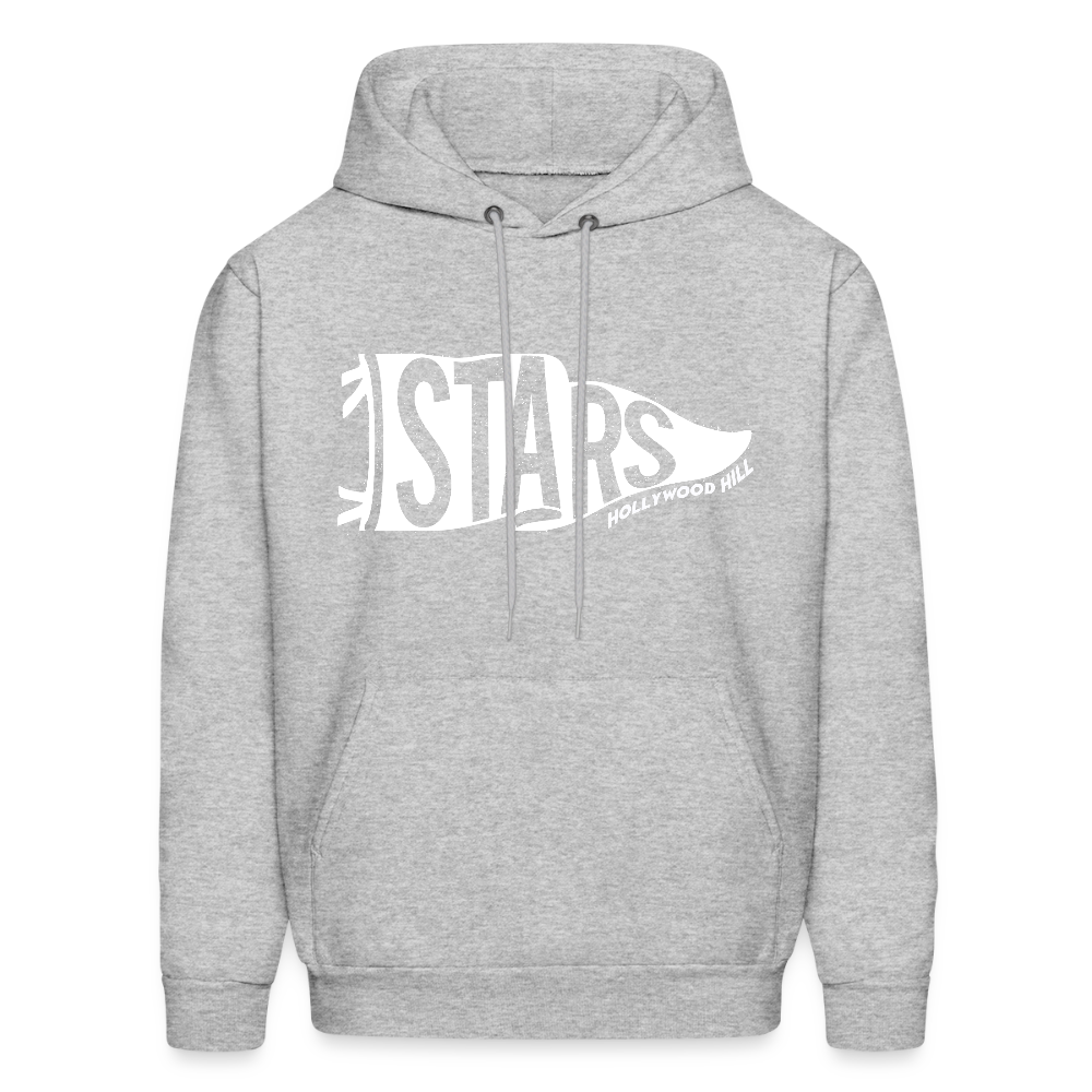 HH STARS PENNANT WHITE HH - Hoodie - heather gray
