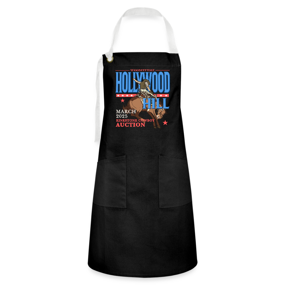 HH Raise your bets Artisan Apron - black/white