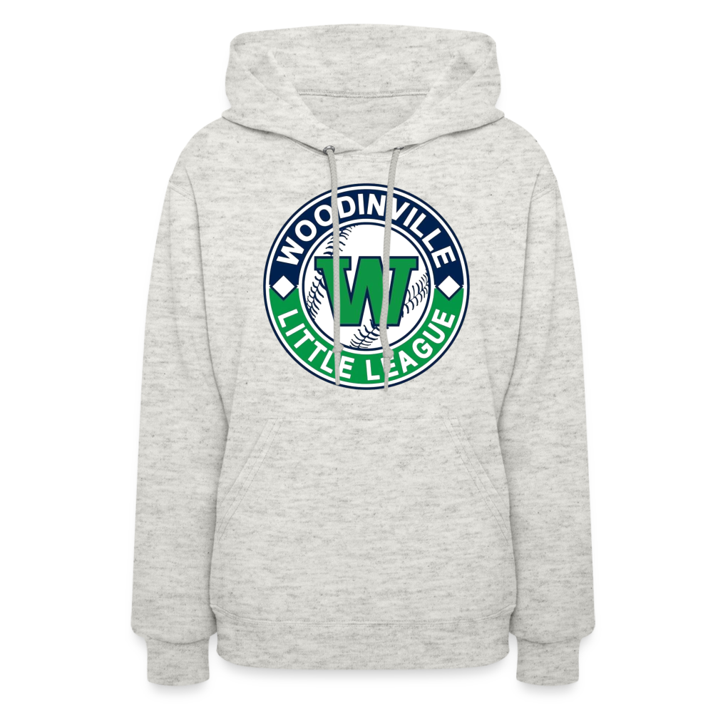 Woodinville LL Women's Hoodie - heather oatmeal