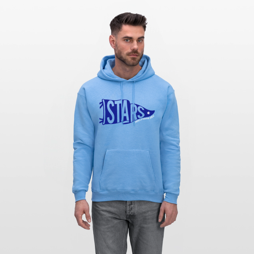 HH STARS PENNANT NAVY - Hoodie - carolina blue