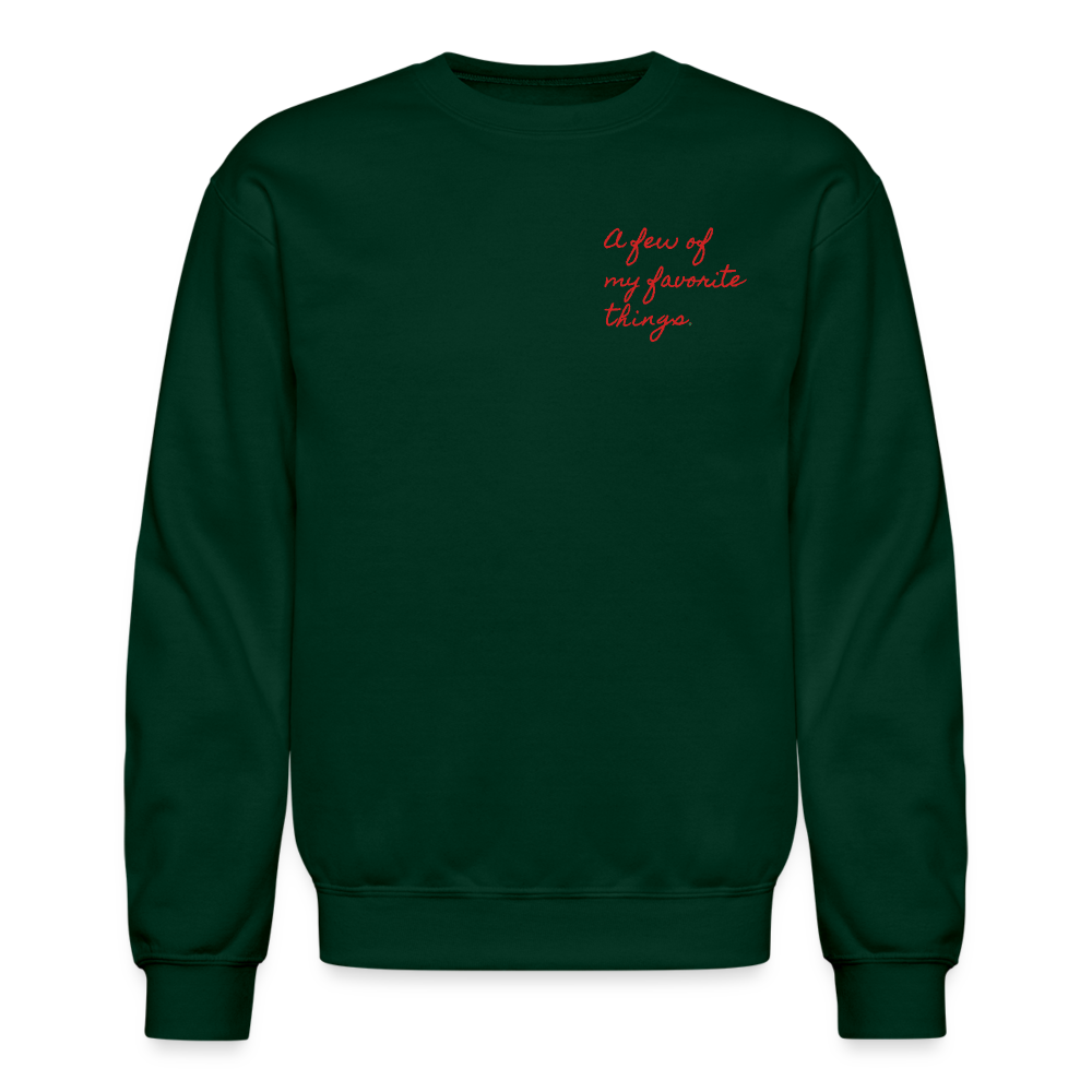 A few of my favorite things Crew - Holiday - forest green