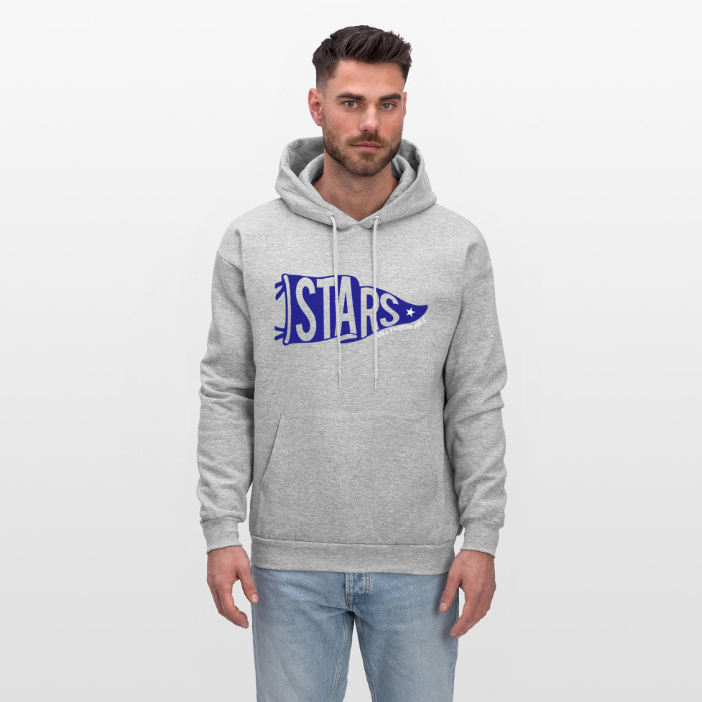 HH STARS PENNANT NAVY - Hoodie - heather gray