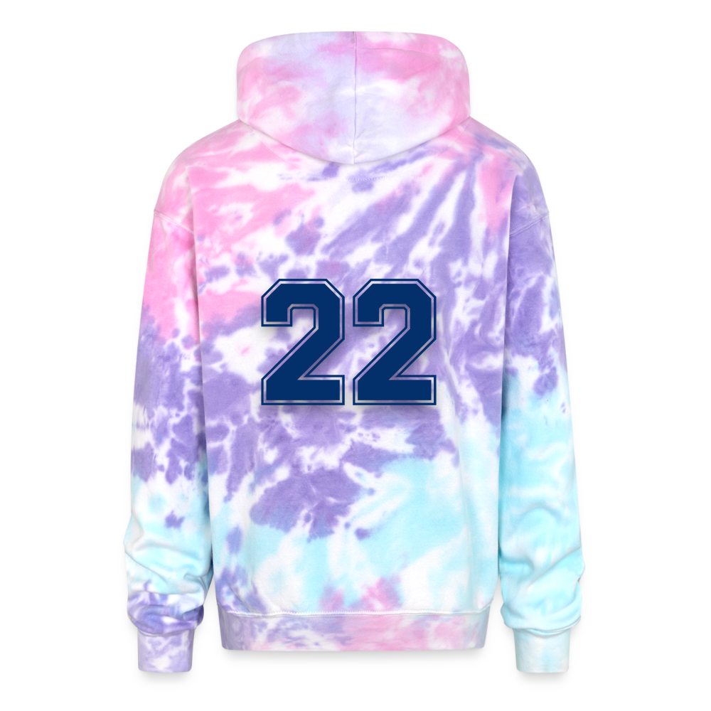 22 | Winter Warriors Tie Dye Hoodie - cotton candy