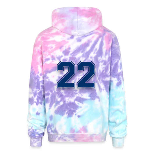 22 | Winter Warriors Tie Dye Hoodie - cotton candy