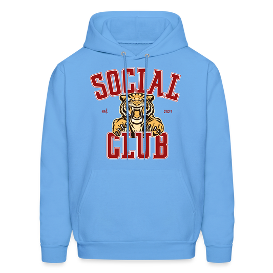 SOCIAL CLUB TIGER BLUE Hoodie - carolina blue