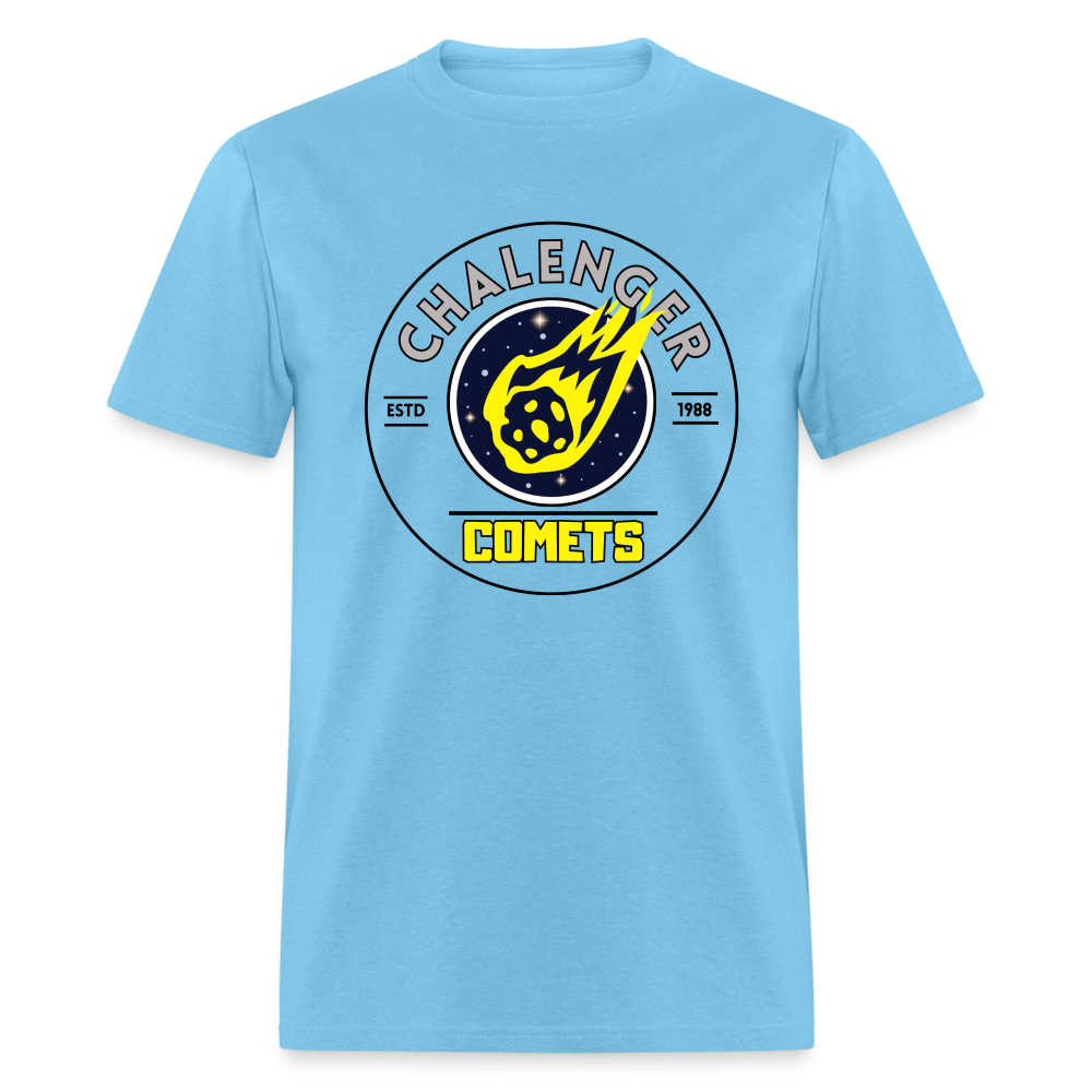 COMETS 2025 FRONT/BACK TEE - aquatic blue