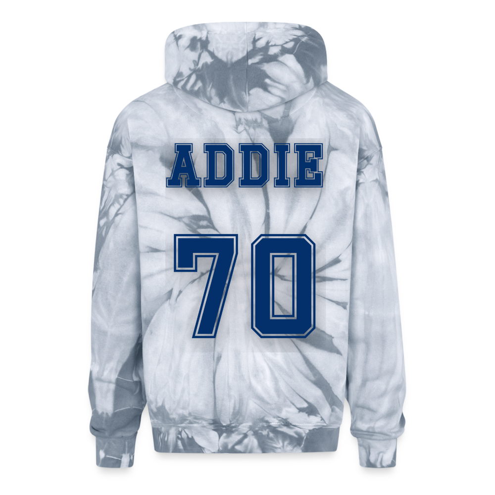 ADDIE | Winter Warriors - Tie Dye Hoodie - spider silver