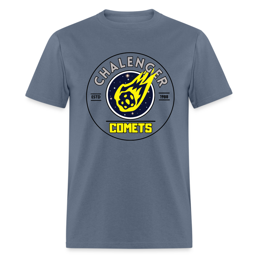 COMETS 2025 FRONT/BACK TEE - denim