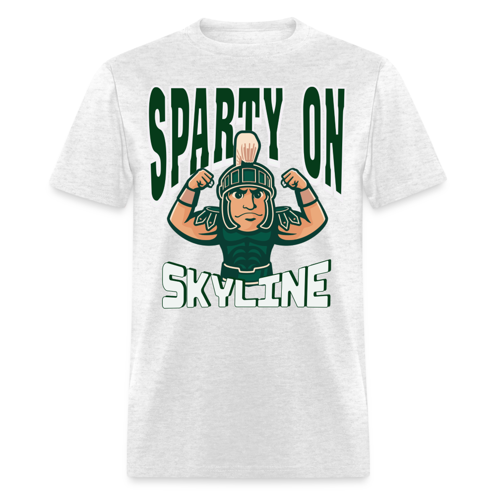 MUSCLE SPARTY ON Unisex Classic T-Shirt - light heather gray