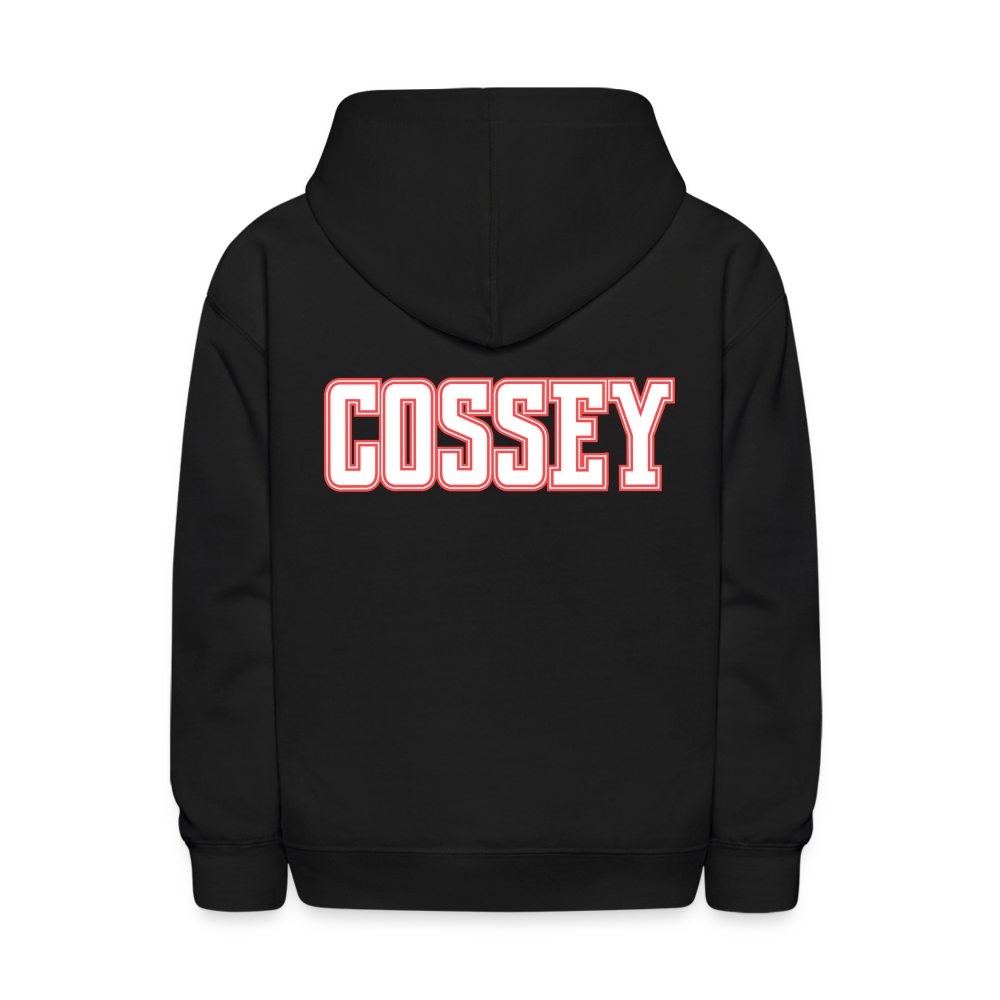 COSSEY BBALL Youth Hoodie - black