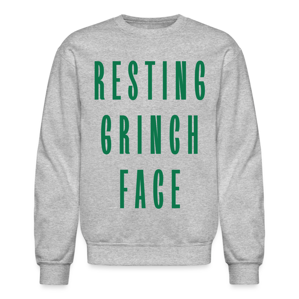 GRINCHY Crew - heather gray