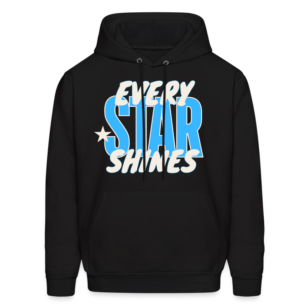 EVERY STAR SHINES Adult Hoodie - black