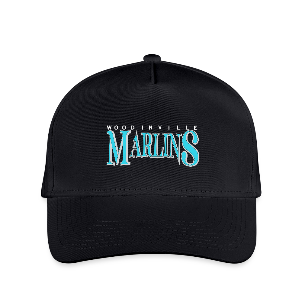 Marlins M Kid's Baseball Cap - black