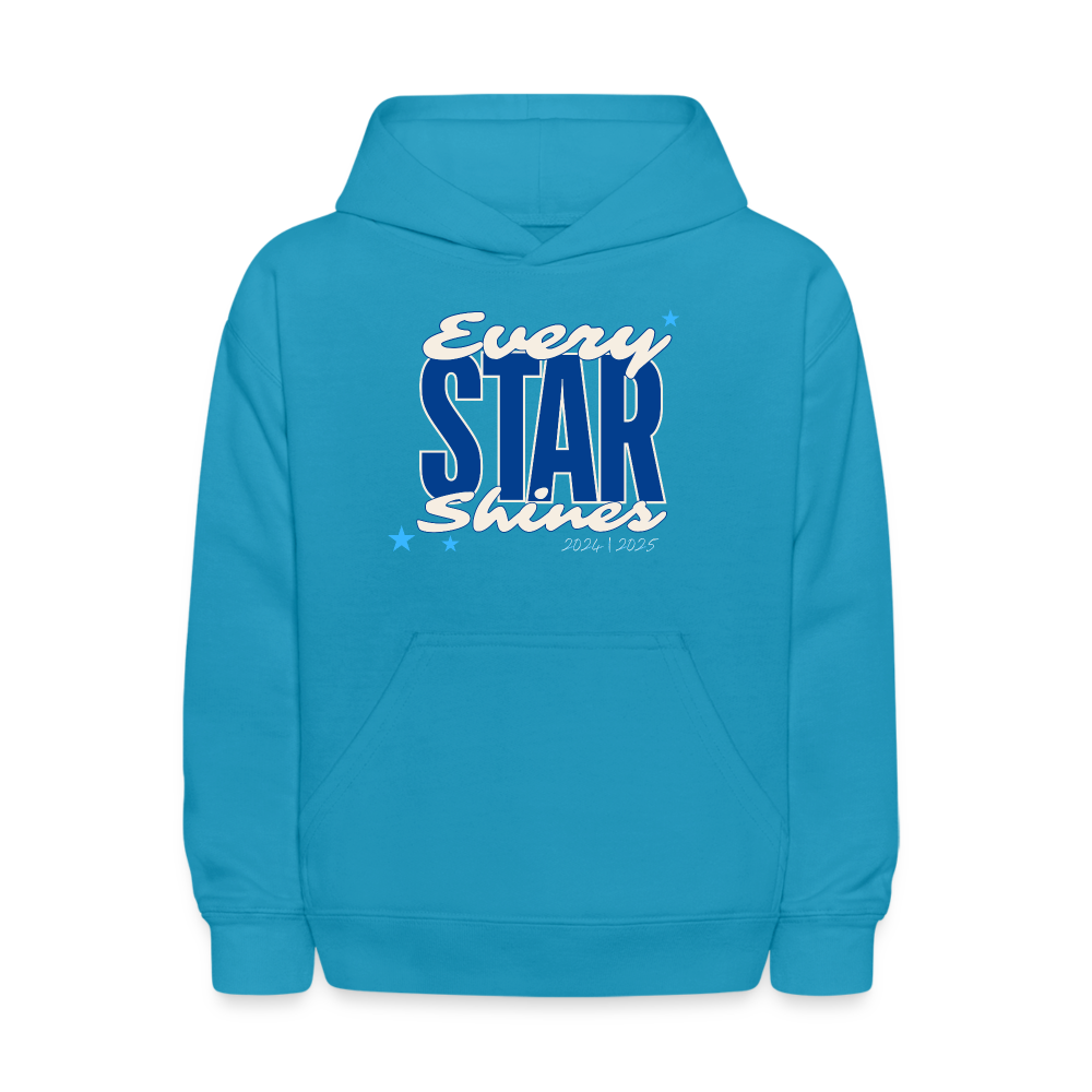 EVERY STAR SHINES Kids' Hoodie - turquoise