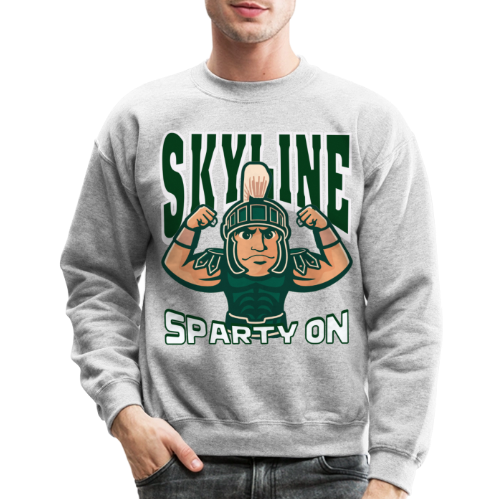 SKYLINE MUSCLE Crewneck Sweatshirt - heather gray