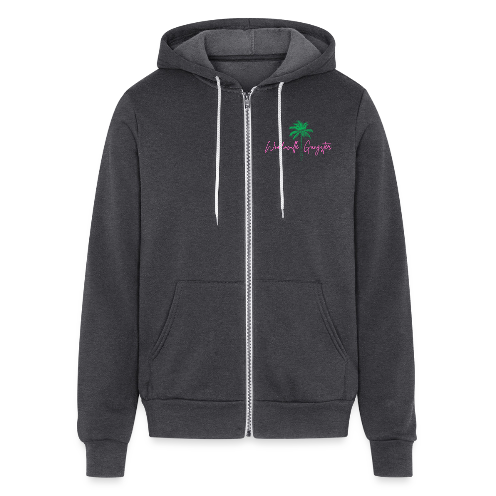 PS | Unisex Full Zip Hoodie - charcoal grey