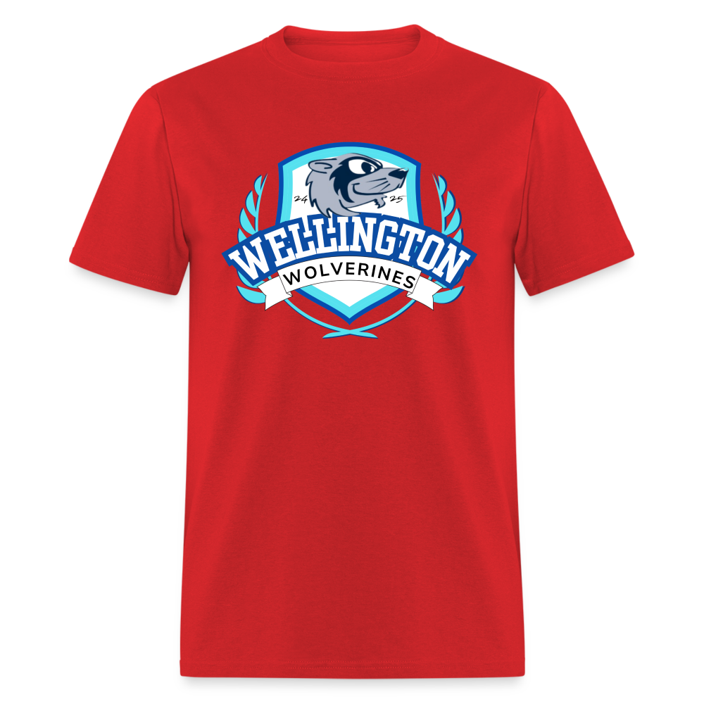 GRADE COLORS IN ADULT SIZING Classic T-Shirt - red