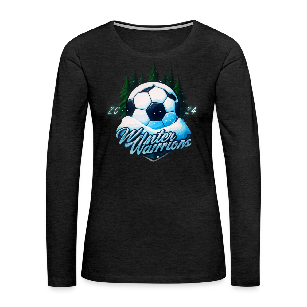 Winter Warrior's Long Sleeve T-Shirt - charcoal grey