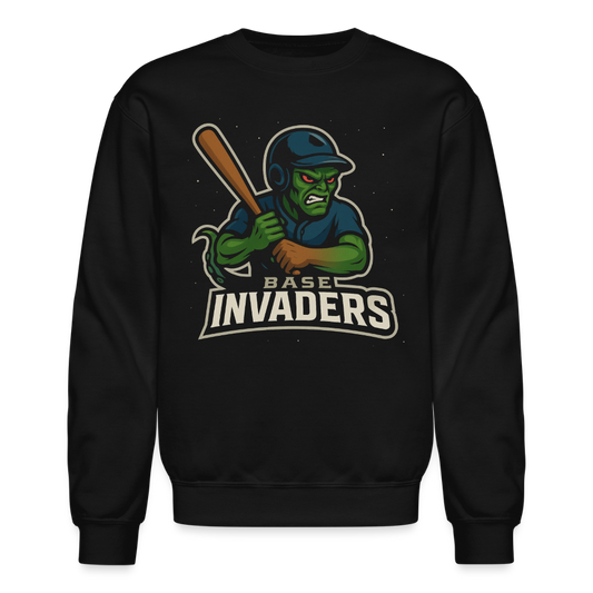 Base Invaders Crewneck Sweatshirt - black