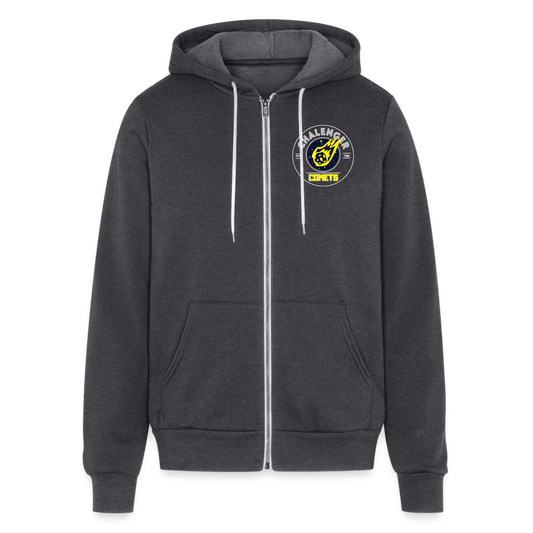 COMETS 2025 CORNER LOGO Full Zip Hoodie - charcoal grey
