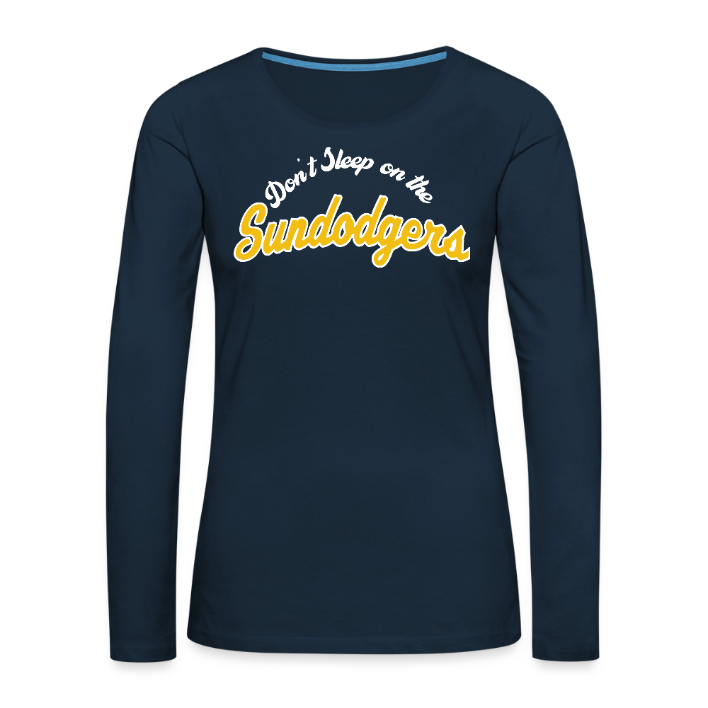 Sundodger Women's Long Sleeve T-Shirt - deep navy