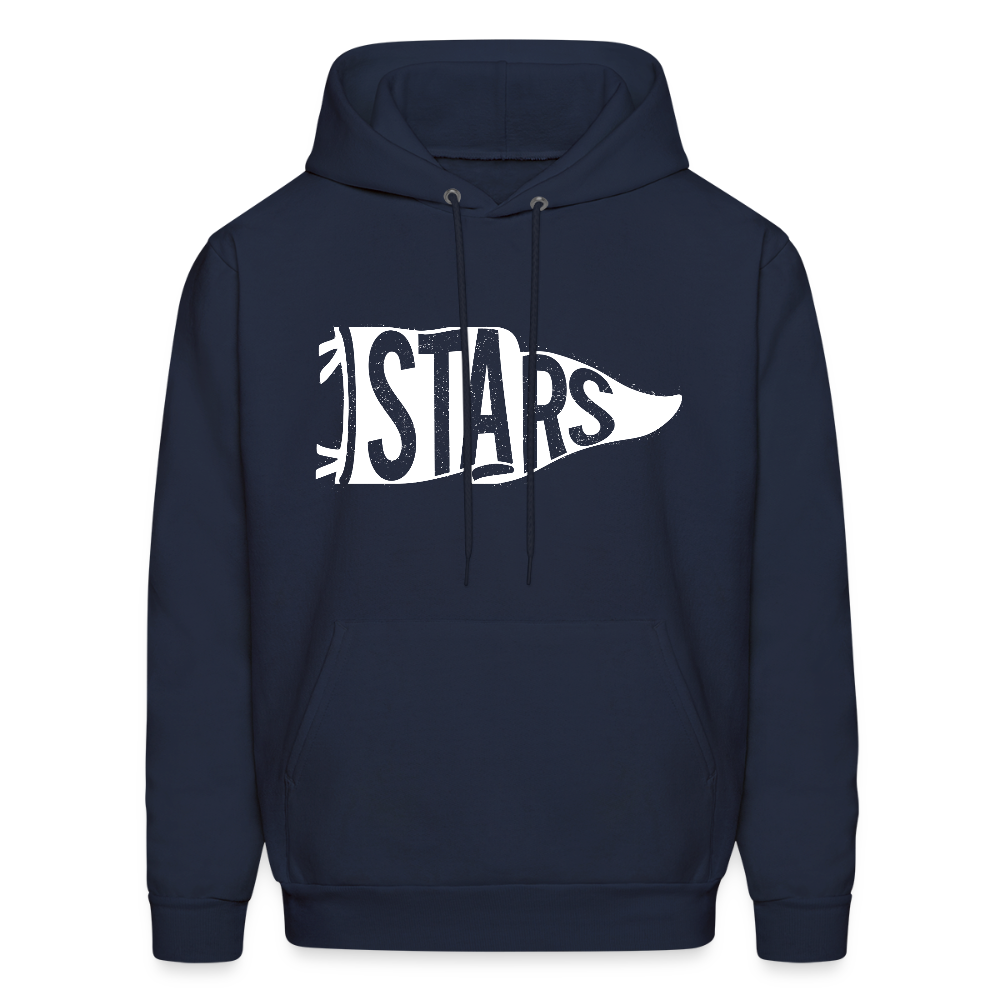 HH STARS PENNANT WHITE FONT - Hoodie - navy