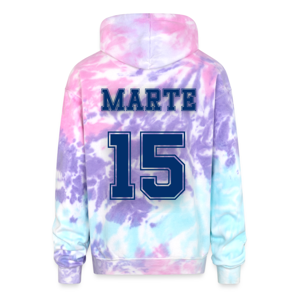 Marte | Winter Warriors - Tie Dye Hoodie - cotton candy