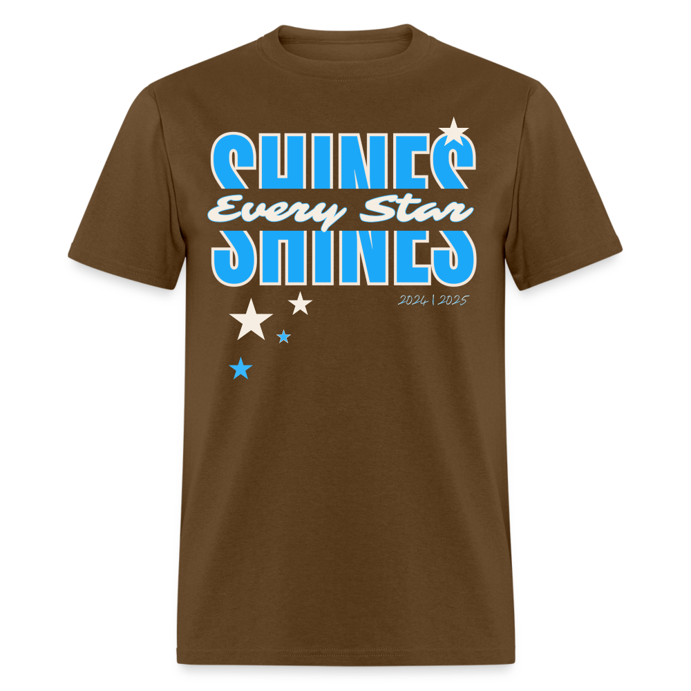 SHINE - EVERY STAR  T-Shirt - brown