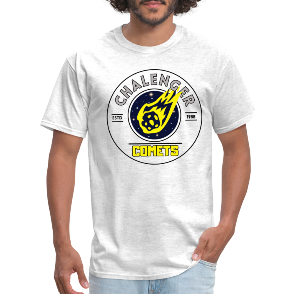 COMETS 2025 FRONT/BACK TEE - light heather gray