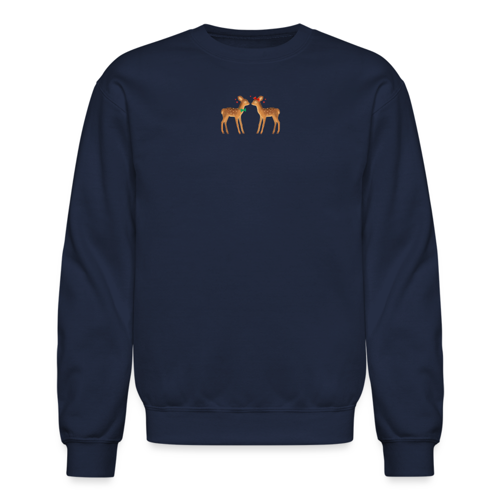 Love Deer Crew - Holiday - navy