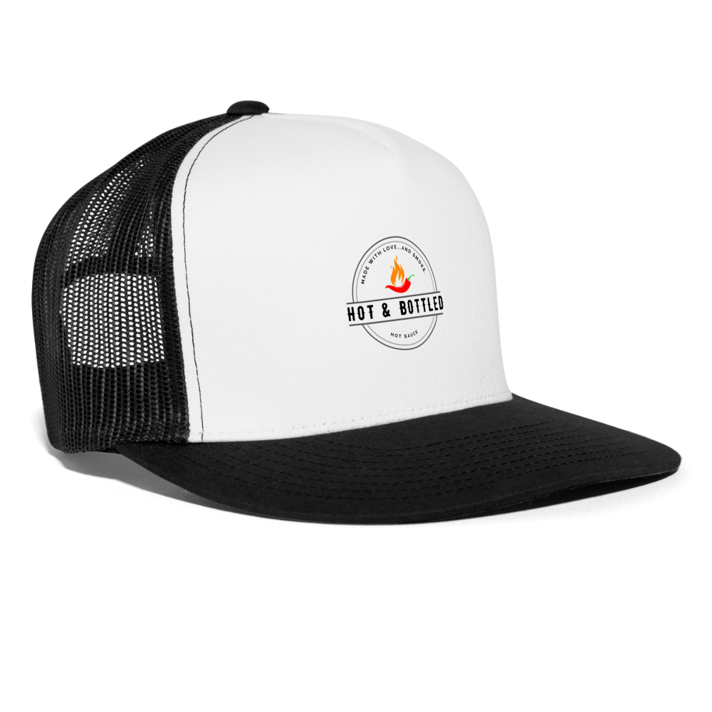Hot & Bottled | Hat | Color Fire - white/black