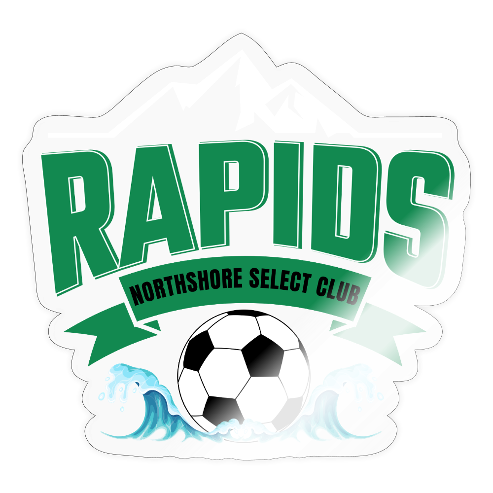 RAPIDS Sticker - transparent glossy