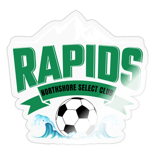RAPIDS Sticker - transparent glossy