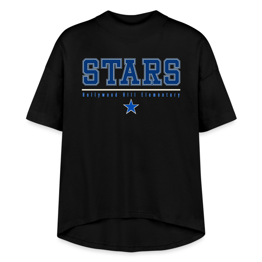 HHE Women's  Hi-Lo Tee - black