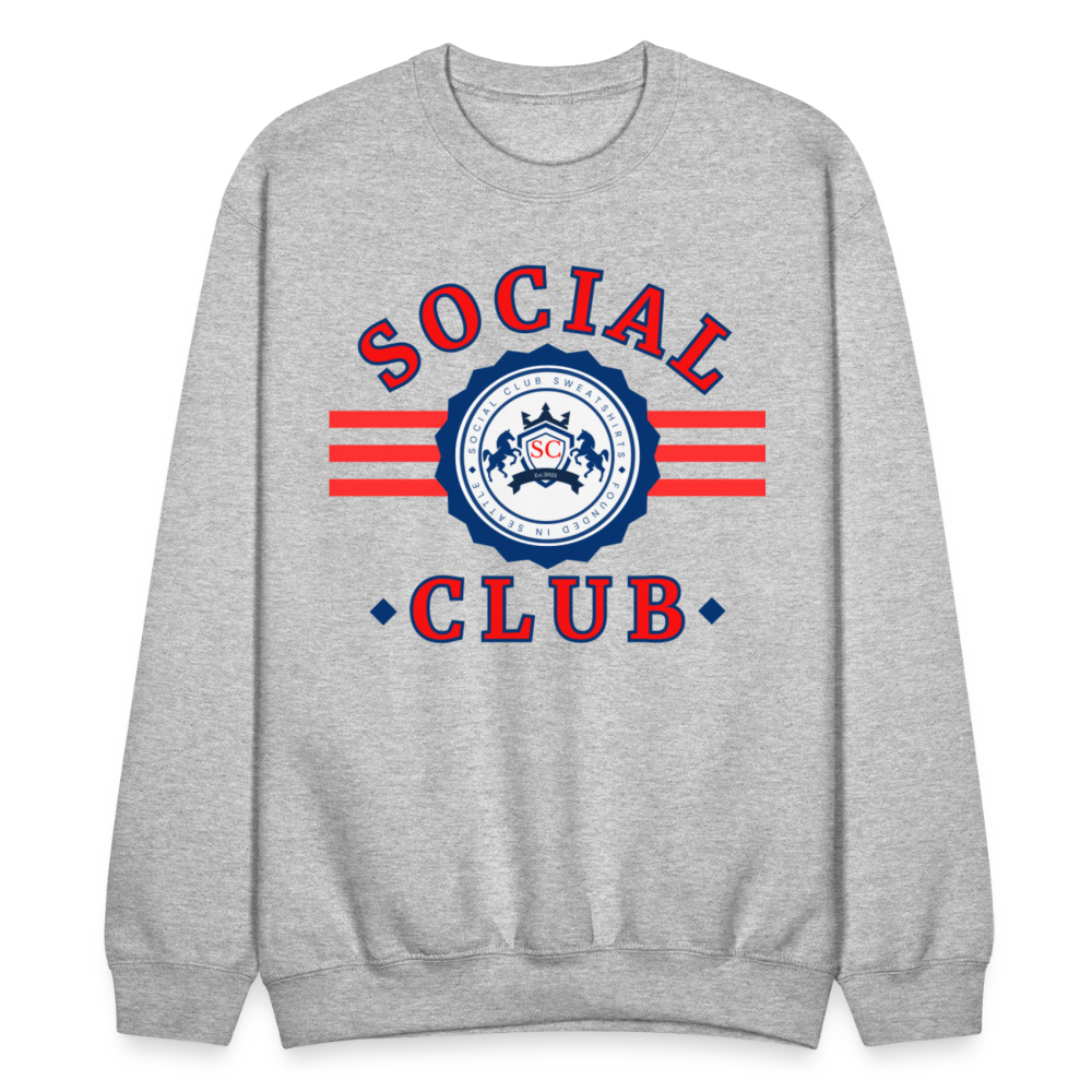 Prep SC Crewneck - heather gray