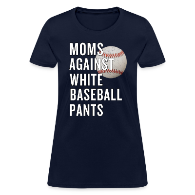 Moms against WBP Women's T-Shirt - navy