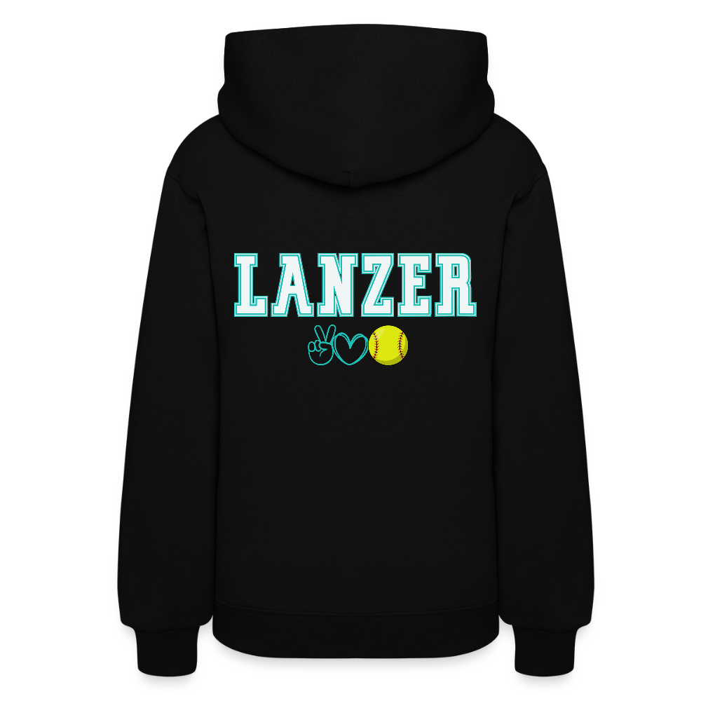 THUNDER DRAGONS (LANZER) Women's Hoodie - black