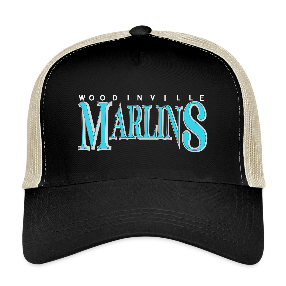 Marlins Mesh Cap - black/oyster