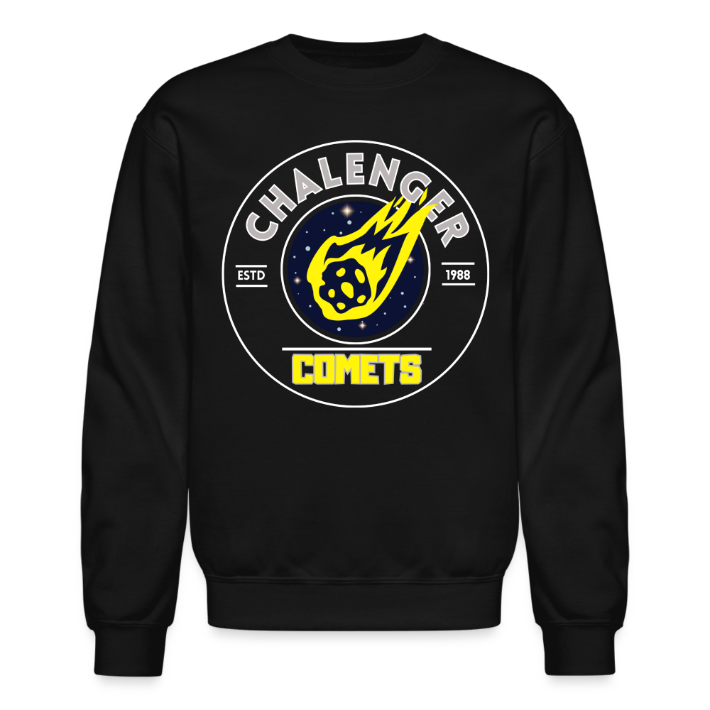 COMETS LOGO Crewneck Sweatshirt - black