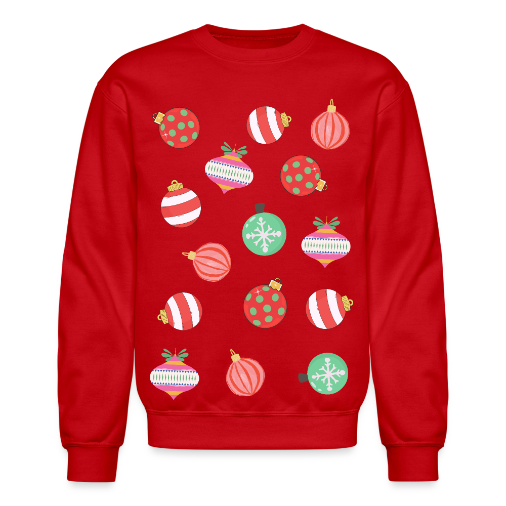 Deck the Halls Crew - HOLIDAY - red