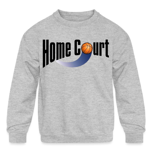 Home Court Youth Crew - heather gray
