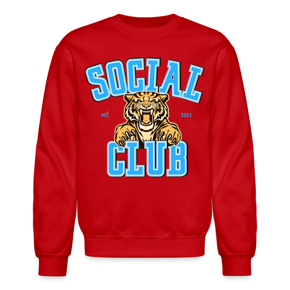 RED LIKE A TIGER Crew - red