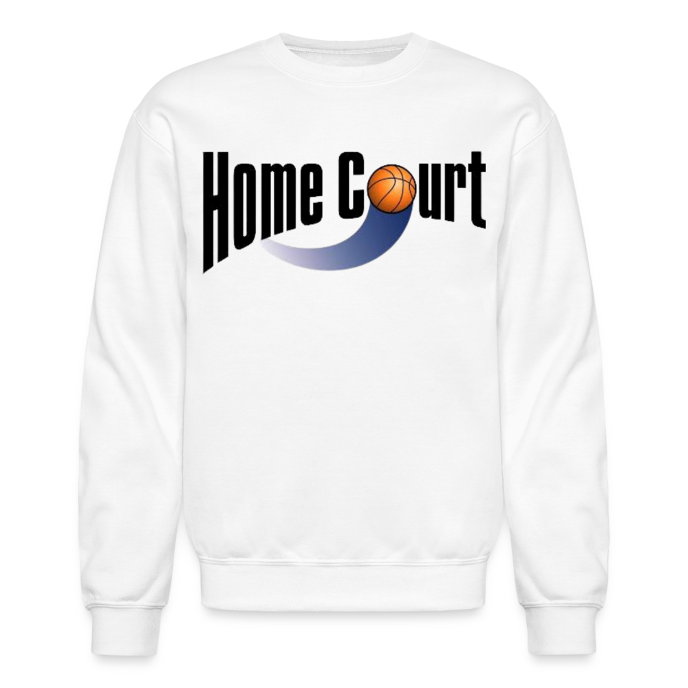 Home Court Adult Crew - white