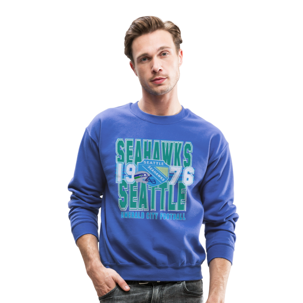 Limited Edition Seahawks Crew - royal blue