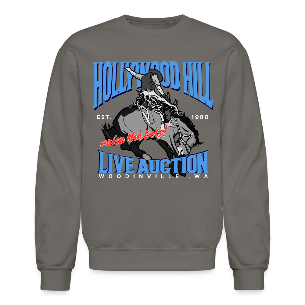 HH Live Auction Cowboy Crewneck Sweatshirt - asphalt gray