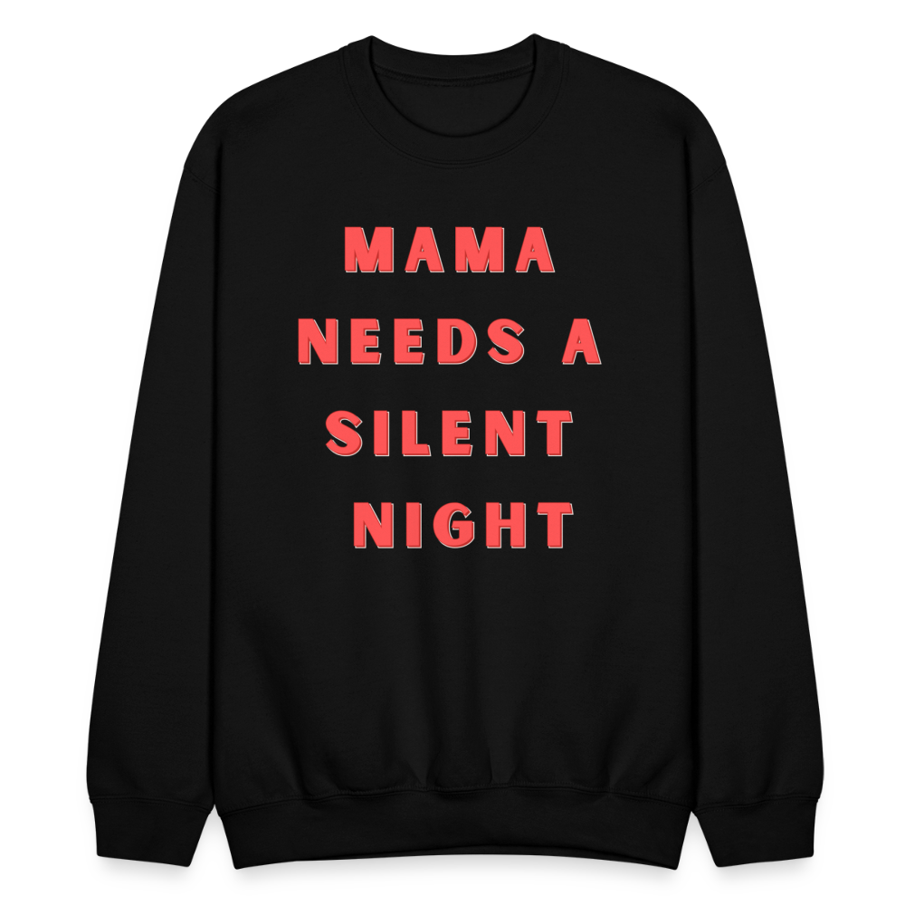 MAMA NEEDS Crew - Holiday - black