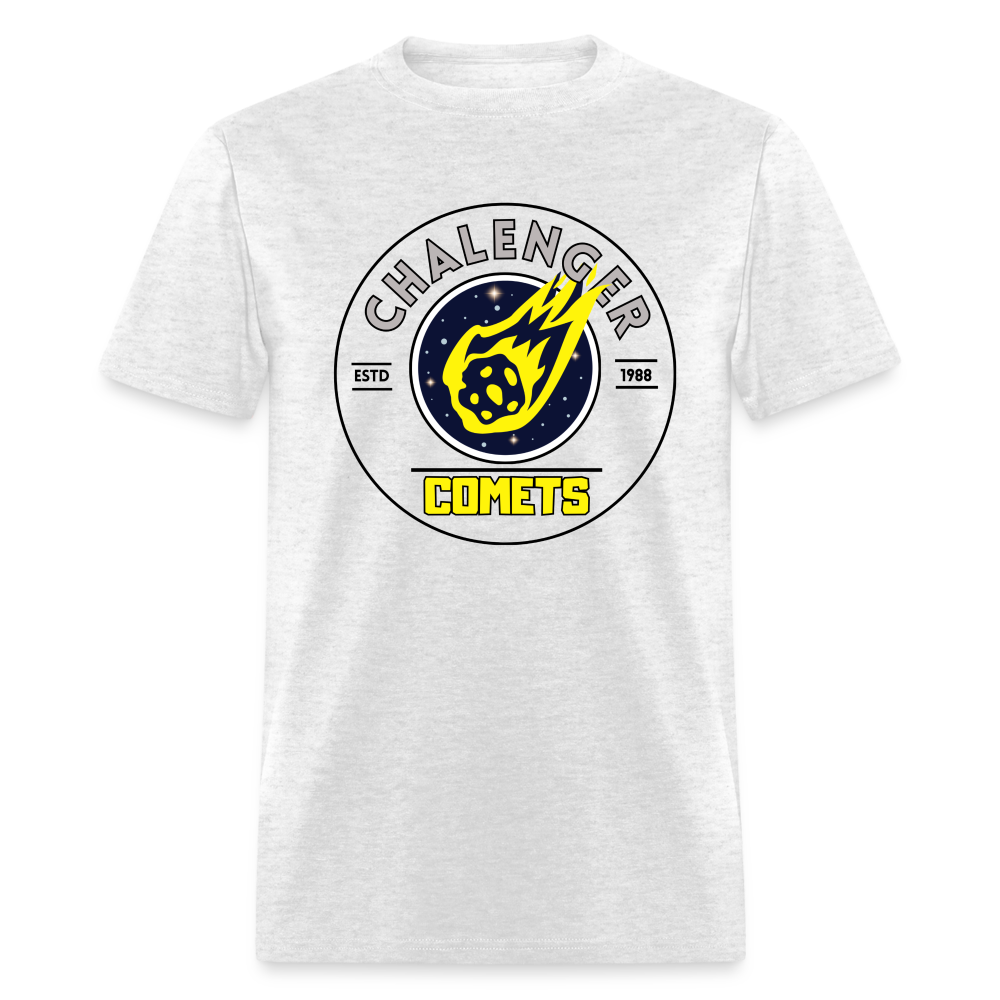 COMETS 2025 FRONT/BACK TEE - light heather gray
